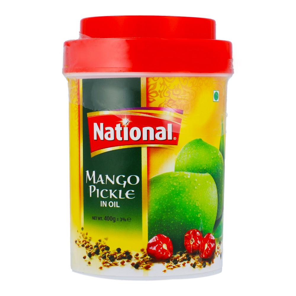 NATIONAL MANGO PICKLE JAR 370 GM