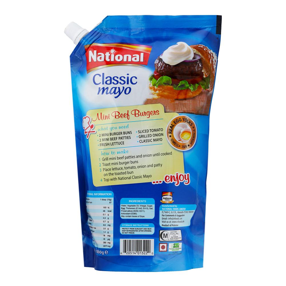 NATIONAL MAYO CLASSIC THICK AND CREAMY 1000ML