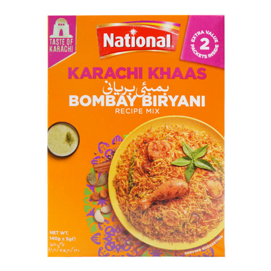 NATIONAL MASALA BOMBAY BIRYANI KARACHI KHAS DOUBLE PACK 140G