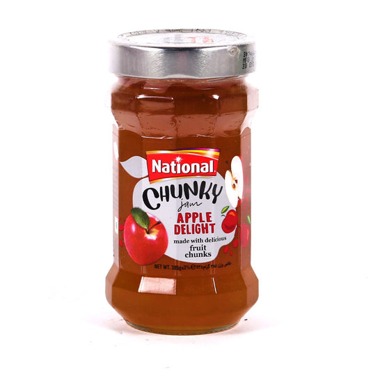 NATIONAL CHUNKY APPLE DELIGHT JAM 385 GM