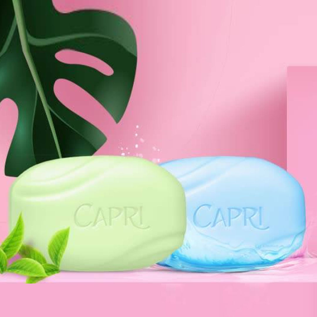 CAPRI SOAP REFRESHING PURIFYING GREEN TEA 3X130 GM