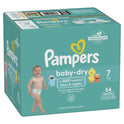 Pampers Baby Dry Diapers Size 7, 54 Count