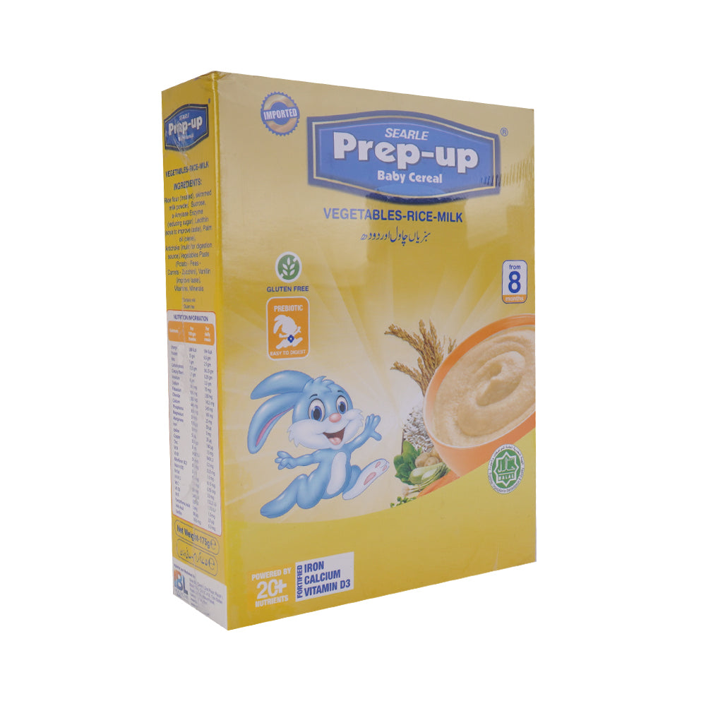 SEARLE PREP-UP CEREAL VEGETABLES RICE MILK 175GM