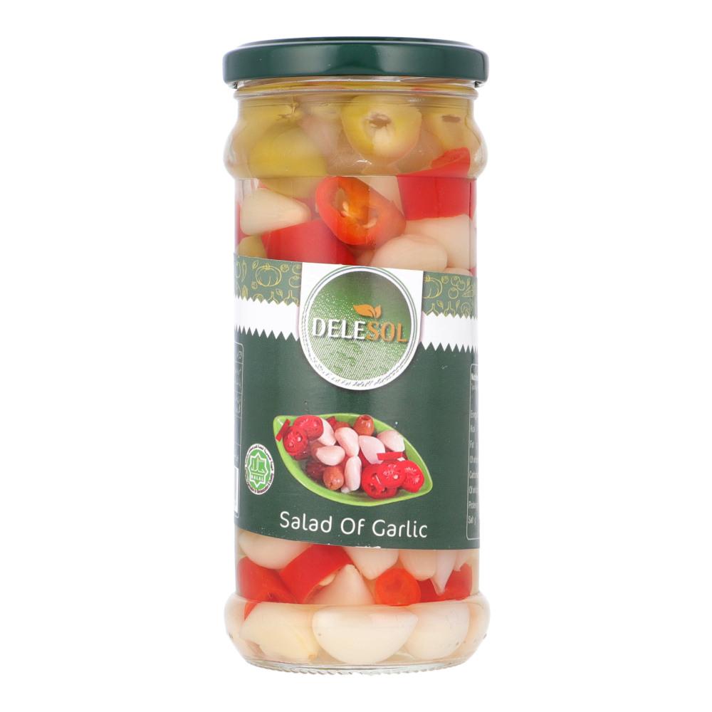 DEW DROP PICKLE GARLIC SALAD 420 GM