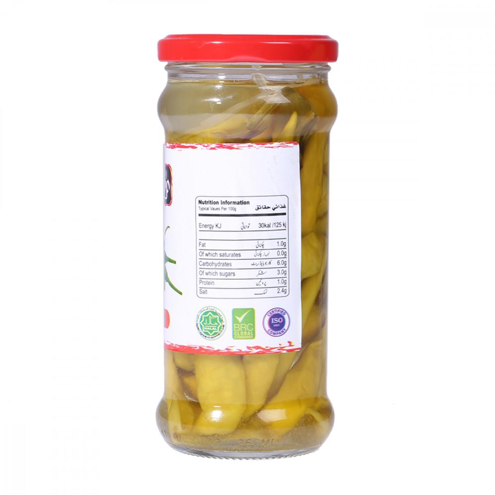 DEW DROP PICKLED GREEN CHILLI 420 GM