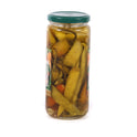 GREEN FARM PICKLE HOT CHILLI PEPPERS 450 GM