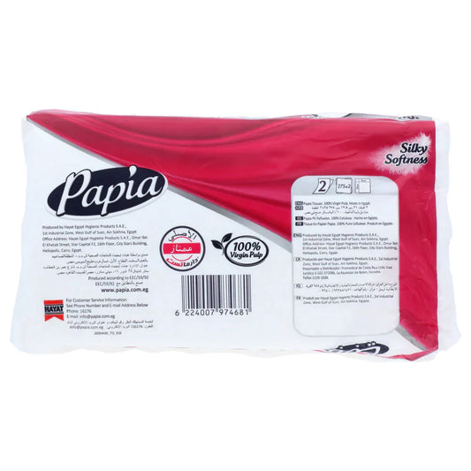 PAPIA FACIAL TISSUE SILKY SOFTNESS 2PLY