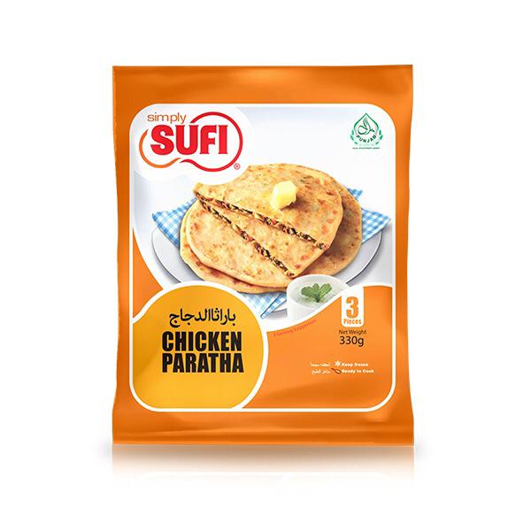 SUFI CHICKEN PARATHA 3PCS 330GM