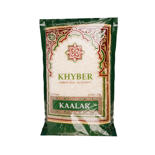 KAALAR KHYBER BASMATI RICE 1 KG