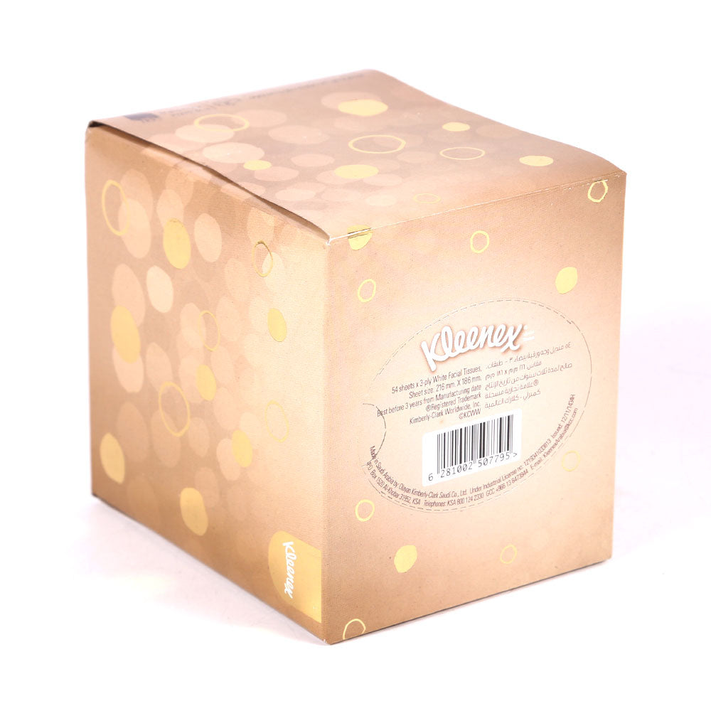 KLEENEX TISSUE CUBE SILK LUXURIOUSLY SOFT 3 PLY 54 SHEETS