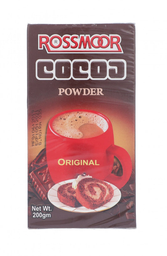 ROSSMOOR COCOA POWDER 200 GM