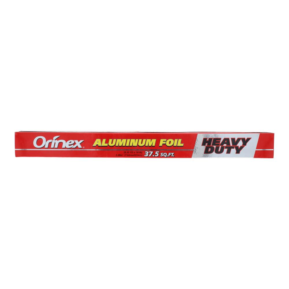 ORINEX ALUMINUM FOIL HEAVY DUTY ROLL WITH CUTTER 37.5 SQFT