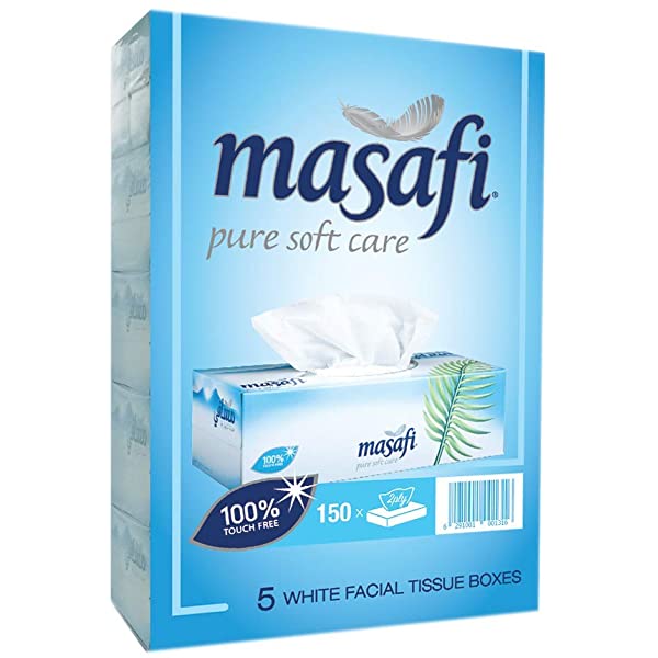 MASAFI SOFT FACIAL T.YELLOW 150*2ply