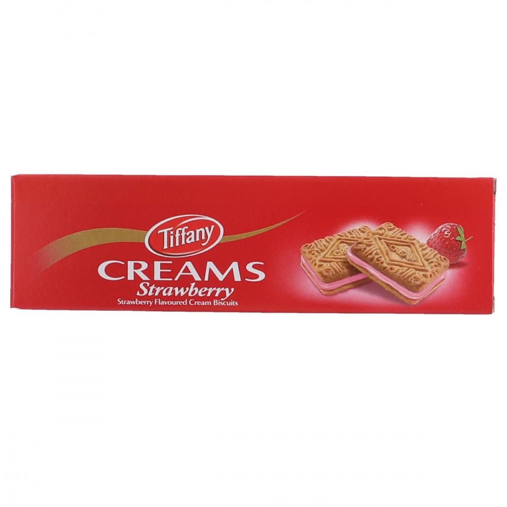 TIFFANY BISCUIT CREAM STRAWBER 84 GM