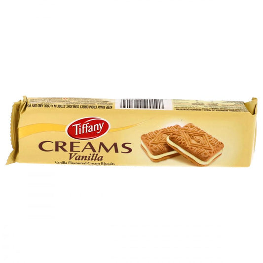 TIFFANY BISCUIT CREAMS VANILLA  84 GM