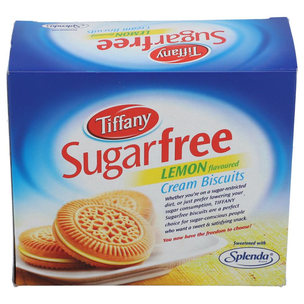 TIFFANY BISCUIT LEMON CREAM SUGAR FREE 162 GM