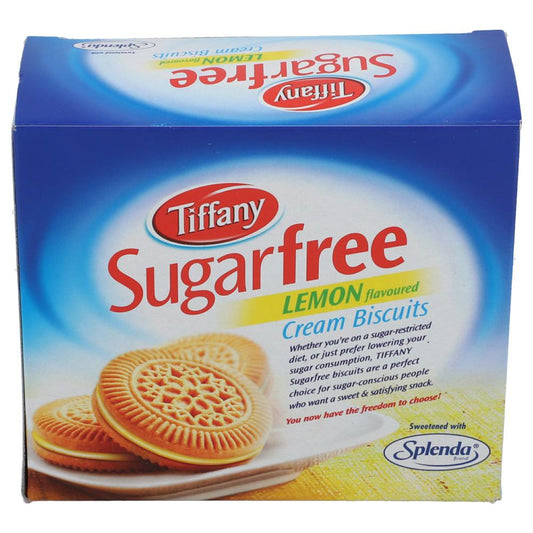 TIFFANY BISCUIT LEMON CREAM SUGAR FREE 162 GM