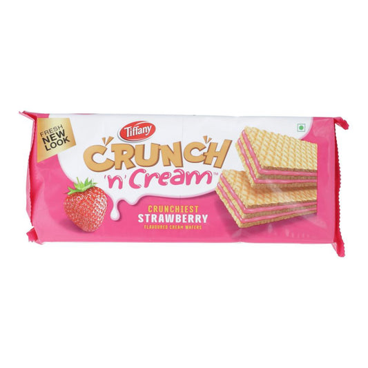 TIFFANY WAFERS CRUNCH STRAWBERRY 135 GM