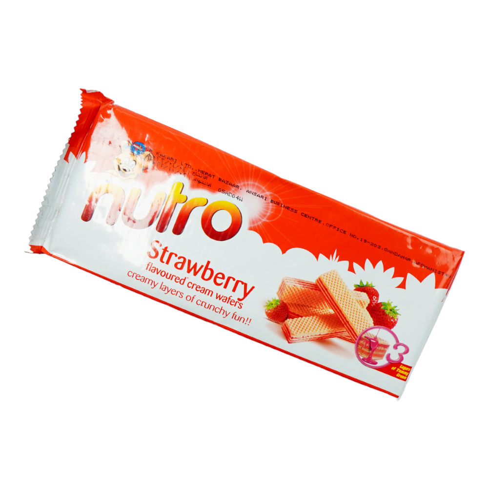 NUTRO WAFERS STRAWBERRY FLAVOURED 75 GM