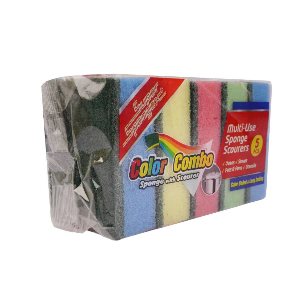 SUPER SPONGE COLOR COMBO 5PC