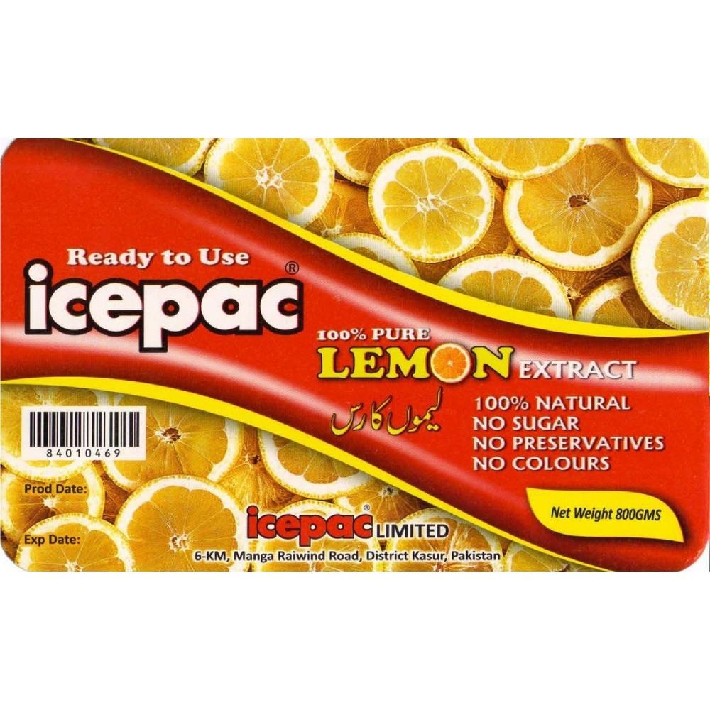 ICEPAC LEMON CUBES 300 GM