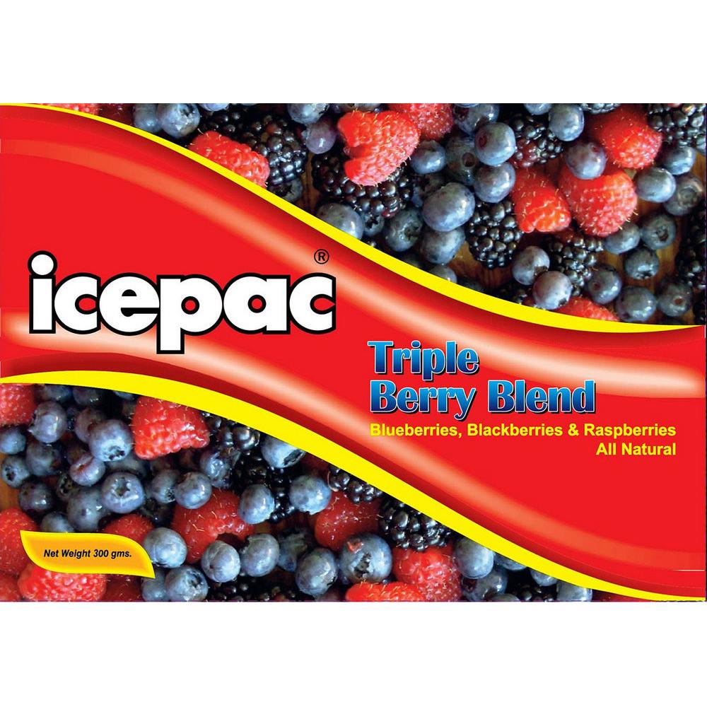 ICEPAC TRIPLE BERRY BLEND 300 GM PC