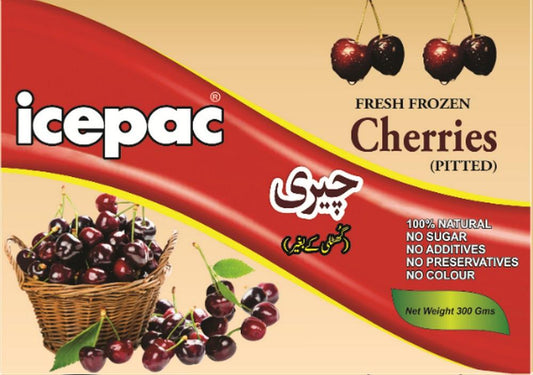 ICEPAC SWEET CHERRY PITTED 300 GM