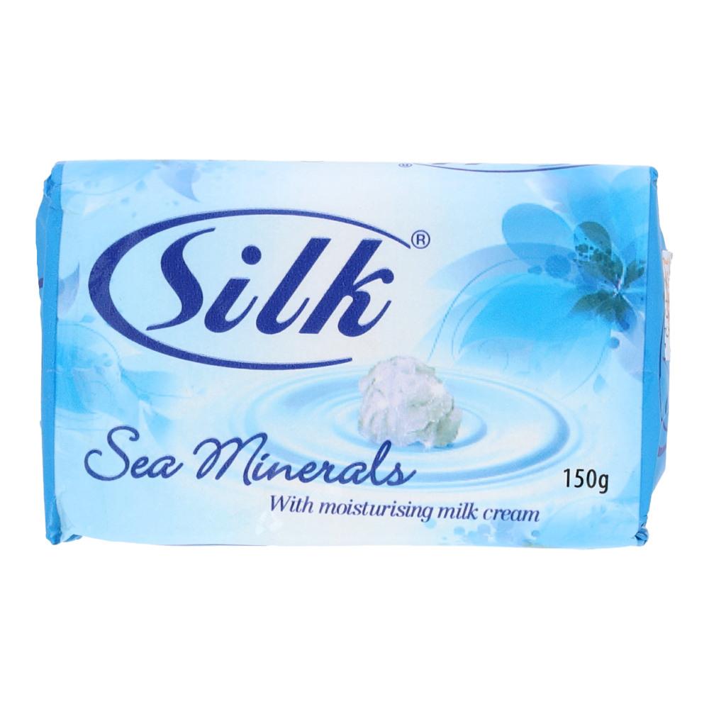 SILK SEA MINERAL BLUE SOAP 130GM