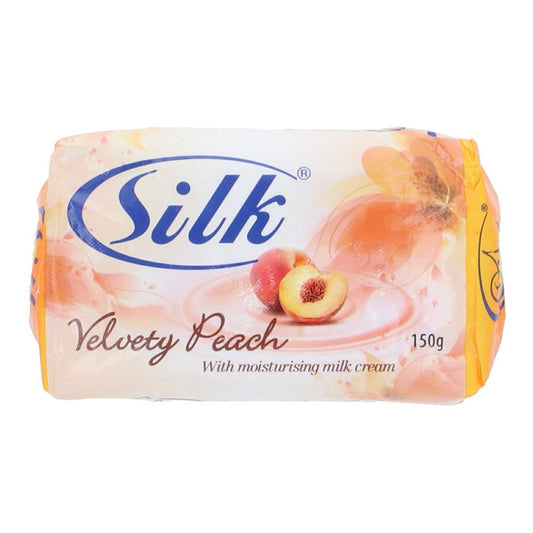 SILK VELVETY PEACH ORANGE SOAP 130GM