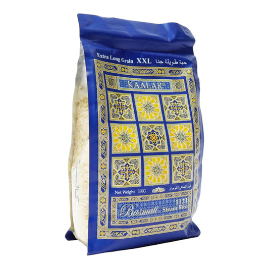 KAALAR BASMATI STEAM RICE 1 KG