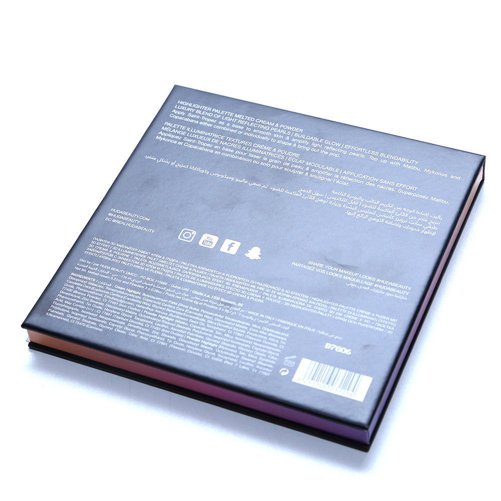 HIUDA BEAUTY SUMMER HIGH LIGHTER PALLETTE SUMMER SOLSTICE ED