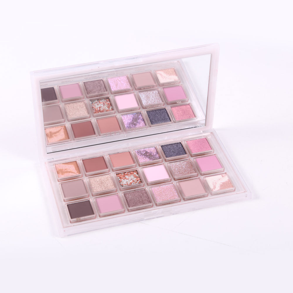 HUDA BEAUTY ROSE QUARTZ EYE SHADOW PALETTE