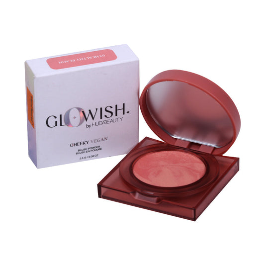HUDA BEAUTY CHEEKY VEGAN  POWDER  ( 01 HEALTHY PEACH )