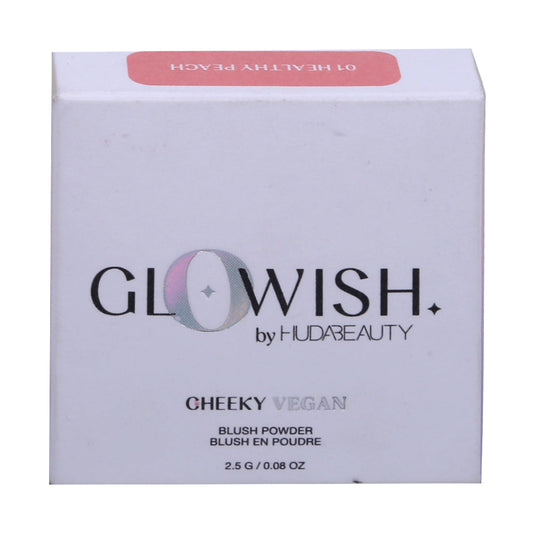 HUDA BEAUTY CHEEKY VEGAN  POWDER  ( 01 HEALTHY PEACH )