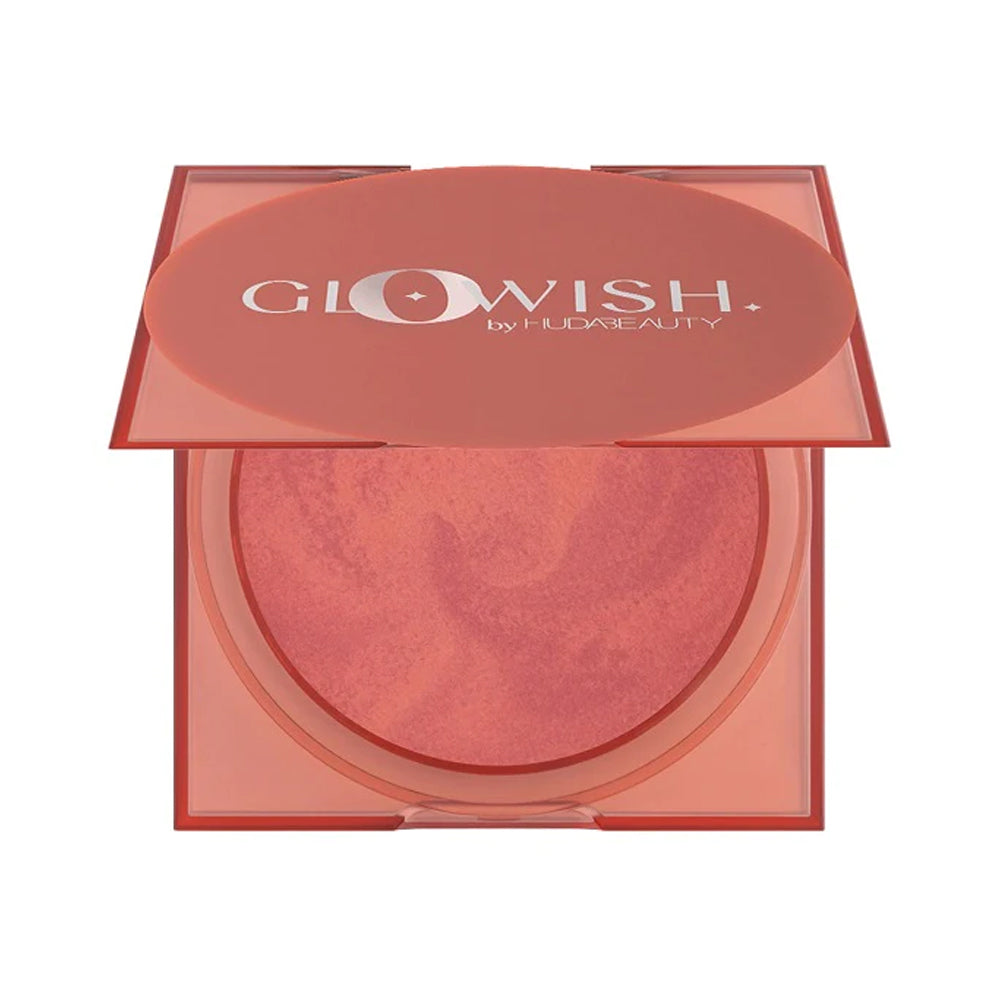 GLOW WISH CHEEKY BEGAN BLUSH POWDER 02 CARING CORAL