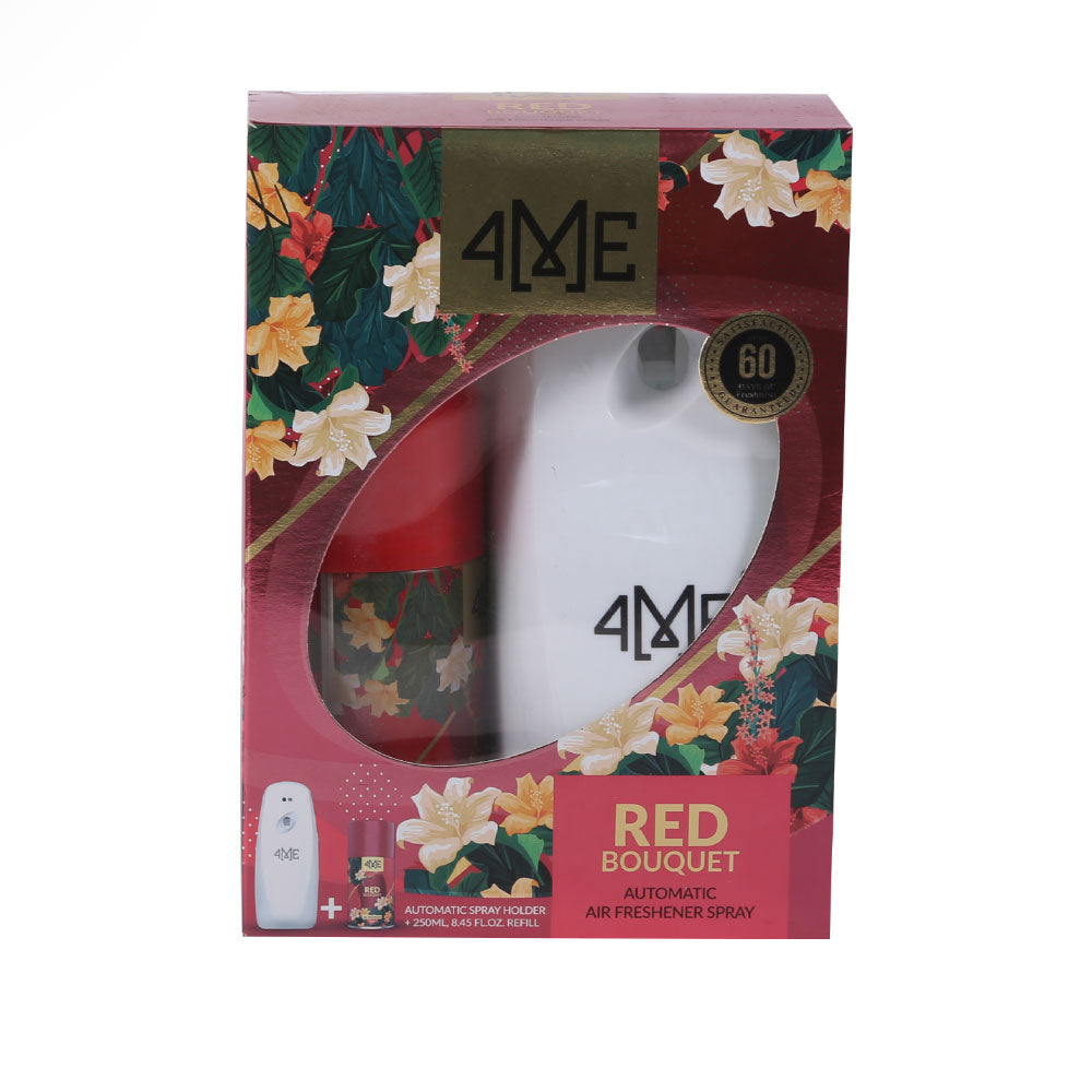 4ME AUTOMATIC AIR FRESHNER RED BOUQET 250 ML