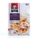 QUAKER CRISPY OATS CEREAL RAISIN & ALMOND 400 GM