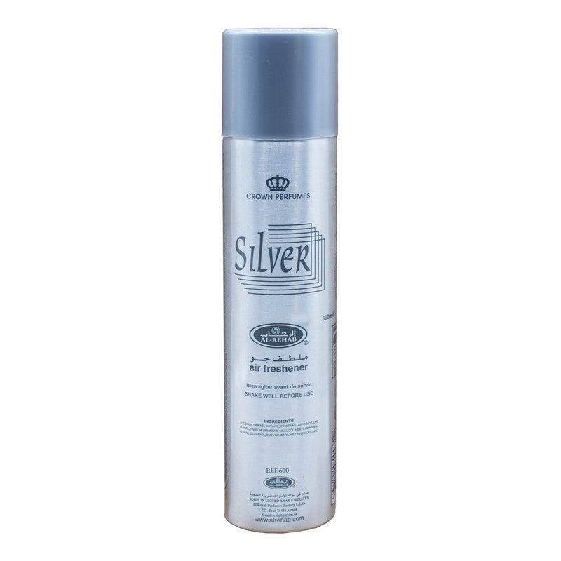 AL-REHAB AIR FRESHENER SILVER 300 ML