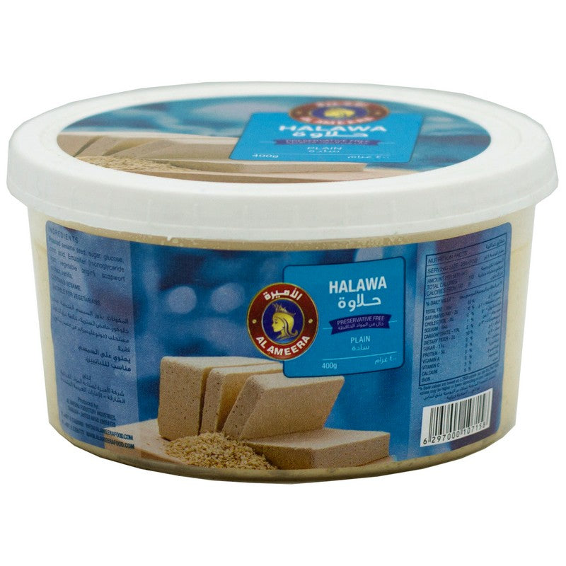 AL AMEERA HALAWA PLAIN JAR 400 GM