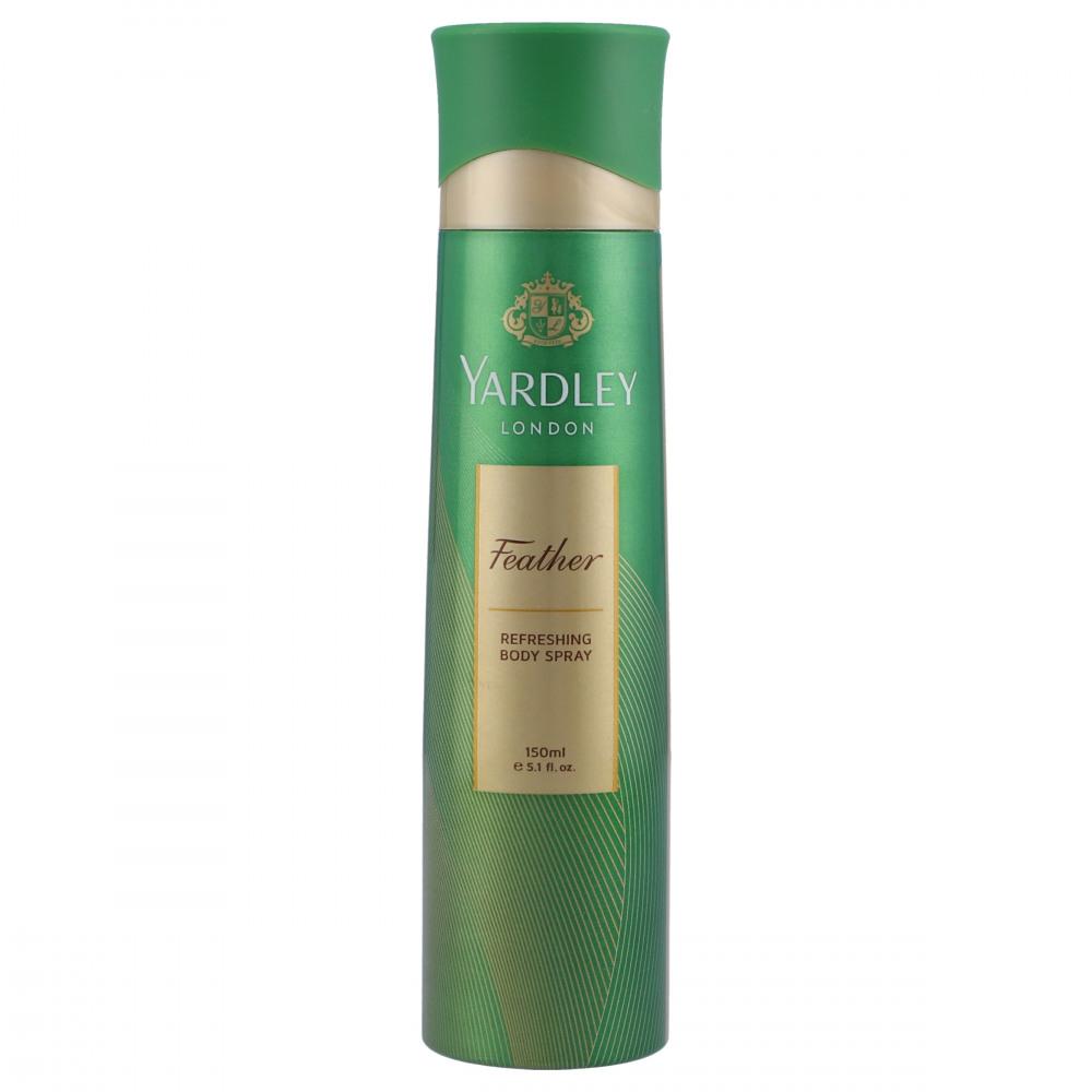 YARDLEY DEODORANT FEATHER REFRESHING 150 ML