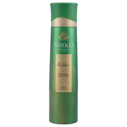 YARDLEY DEODORANT FEATHER REFRESHING 150 ML