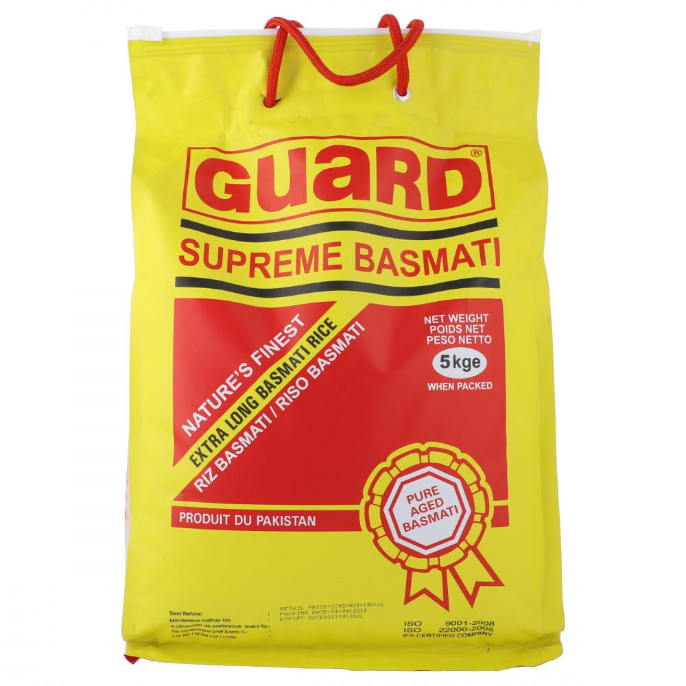 GUARD SUPREME BASMATI RICE 5 KG