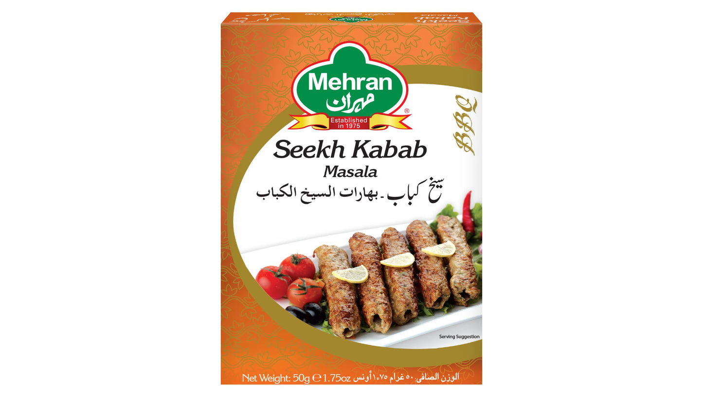 MEHRAN MASALA SEEKH KABAB 50 GM