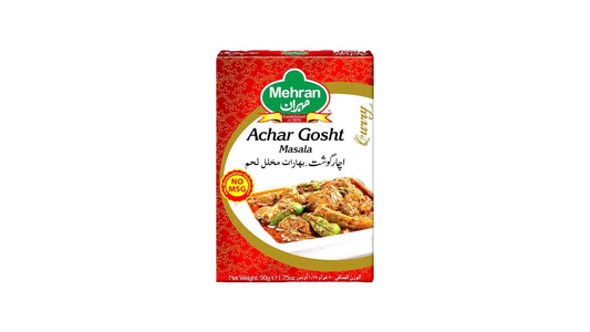 MEHRAN MASALA ACHAR GOSHT BUY1 GET1 FREE 50 GM