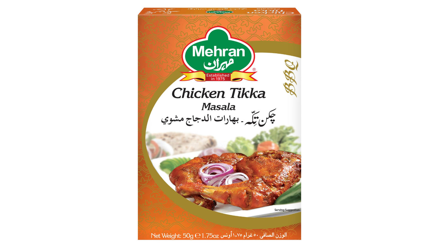 MEHRAN MASALA CHICKEN TIKKA BUY1 GET 1 FREE 50 GM