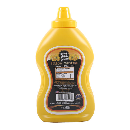 NATURE'S HUG YELLOW MUSTARD 396 GM