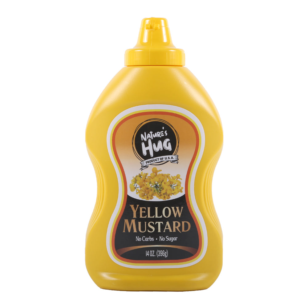 NATURE'S HUG YELLOW MUSTARD 396 GM