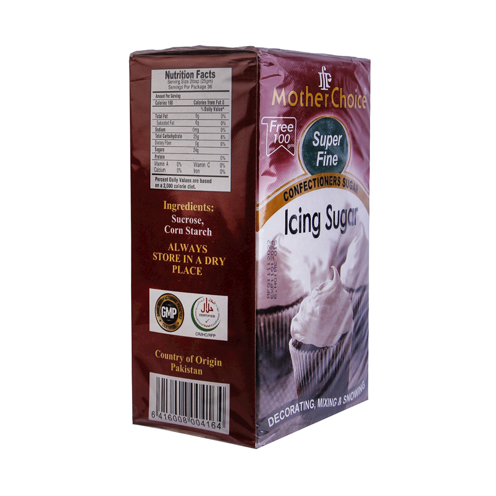 MOTHER CHOICE ICING SUGAR 800 GM