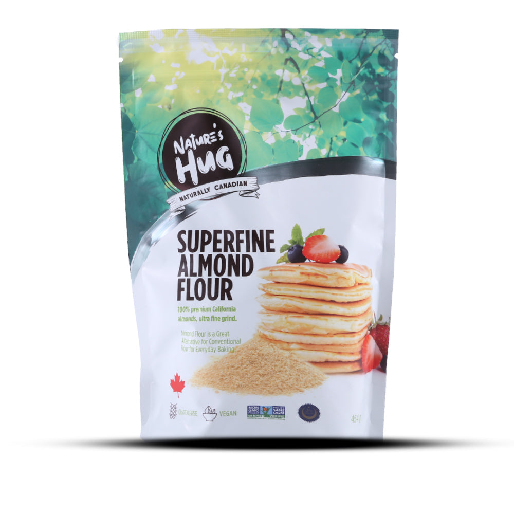 N HUG SUPERFINE ALMOND FLOUR ORGANIC 350 GM