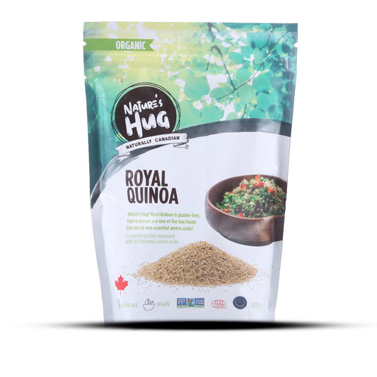 NATURE'S HUG ROYAL QUINOA ORGANIC 600 GM